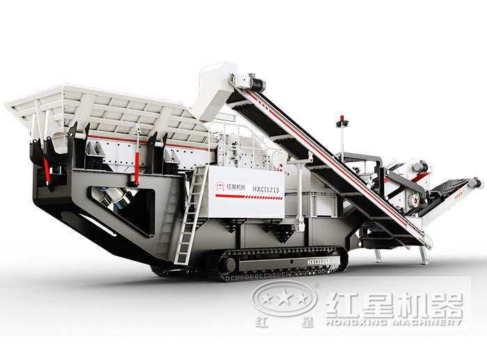履帶式移動破碎機——履帶液壓驅動，一體化作業(yè)效率更高