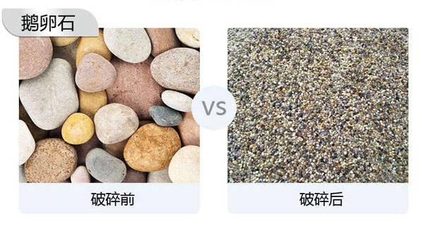 鵝卵石破碎能做石子嗎？會用到哪些設(shè)備？