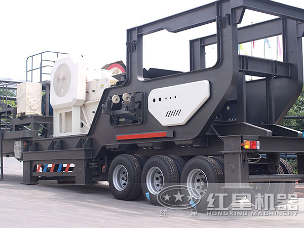 自行式石子破碎機(jī)，車載移動(dòng)就是方便