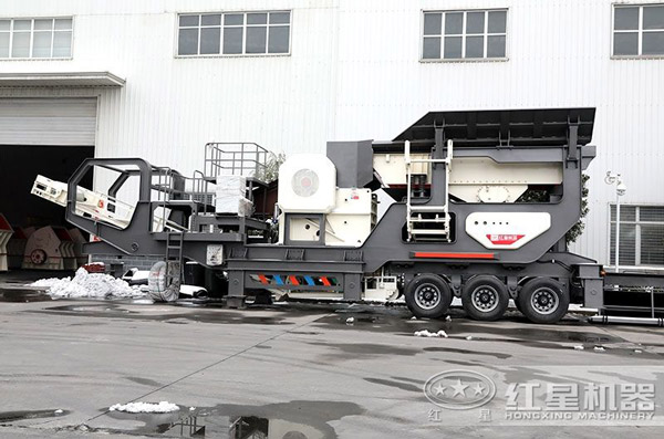 小型車式流動石子粉碎機，小巧輕便但不失專業(yè)