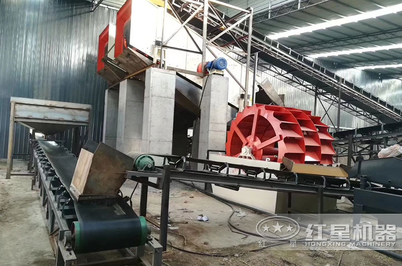 什么設備可以將鐵礦尾沙子加工成水洗沙？